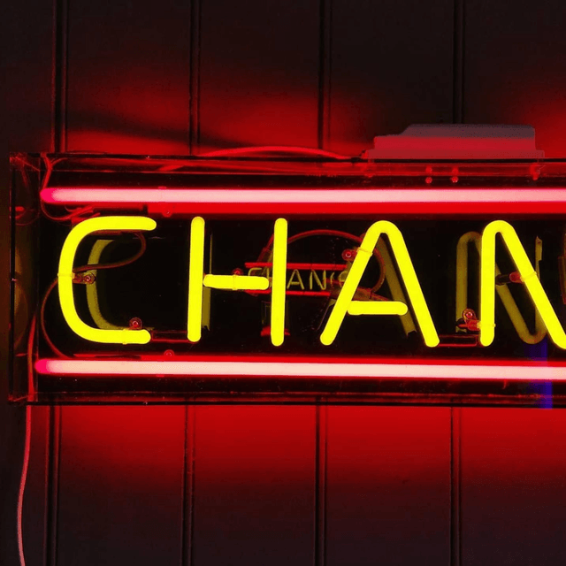 Change Neon Sign
