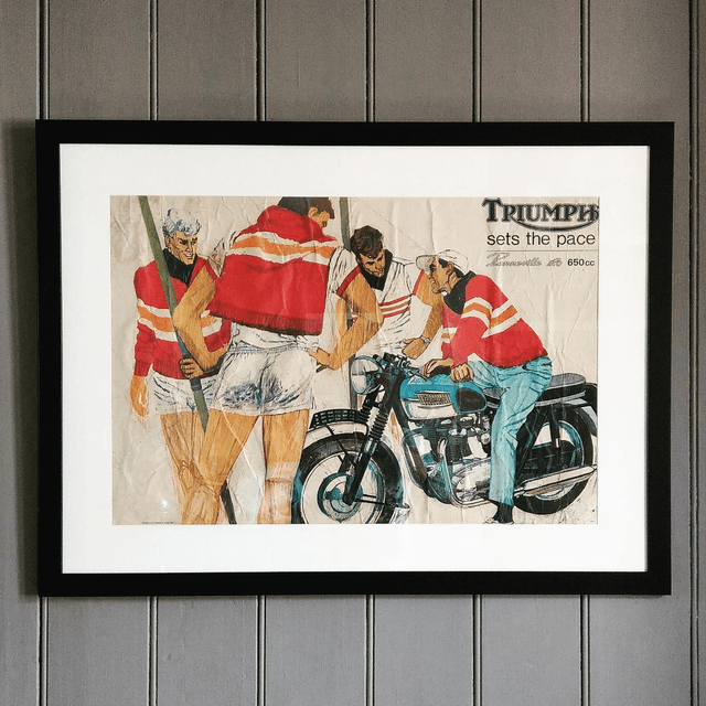 Original Triumph Poster