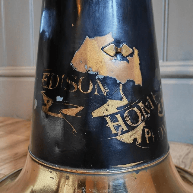 Large Edison phonograph Horn