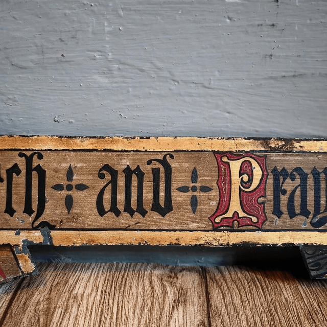 Watch And Pray Sign SOLD! 