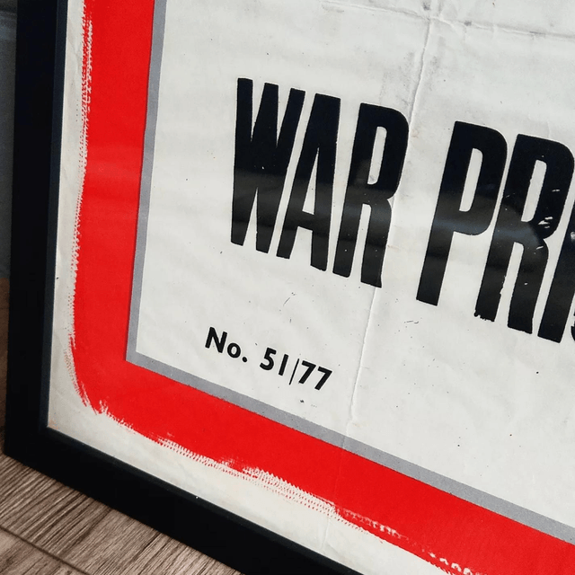 Pathe News Theatre Poster (Britian To Vote) SOLD! 