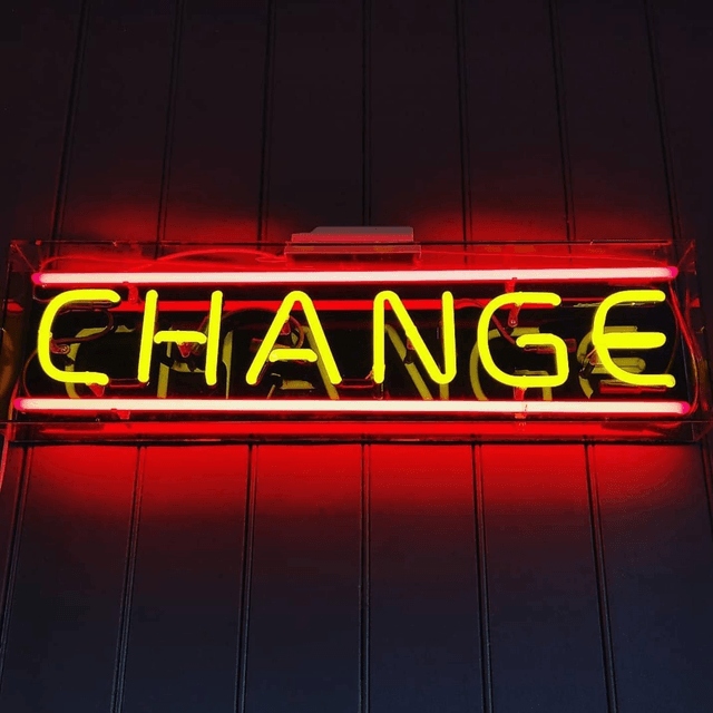 Change Neon Sign