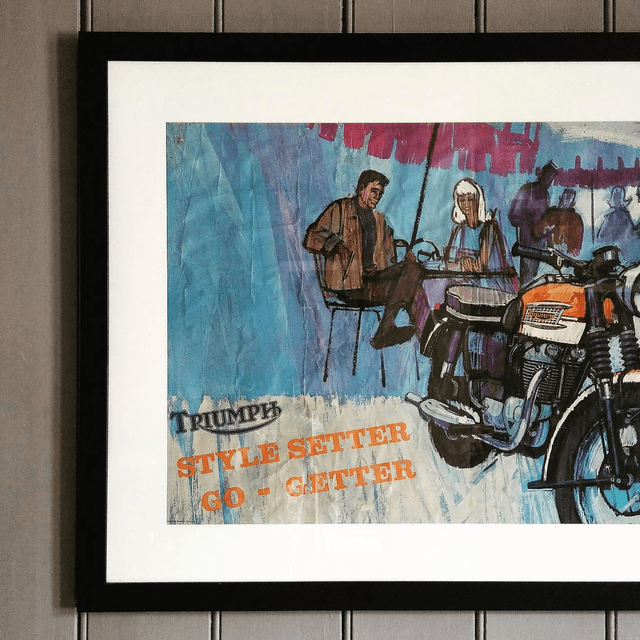 Original Triumph Poster