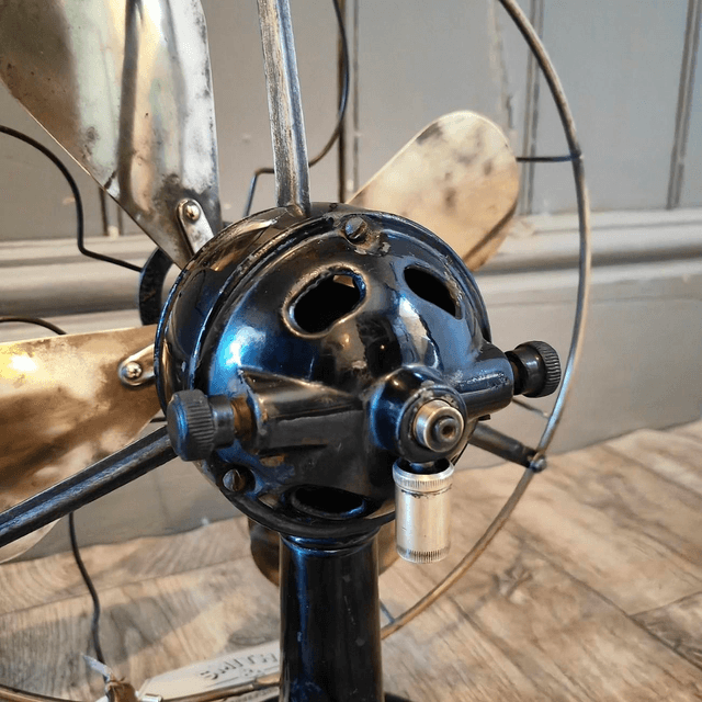 Ercole Marelli Brass Fan SOLD! 