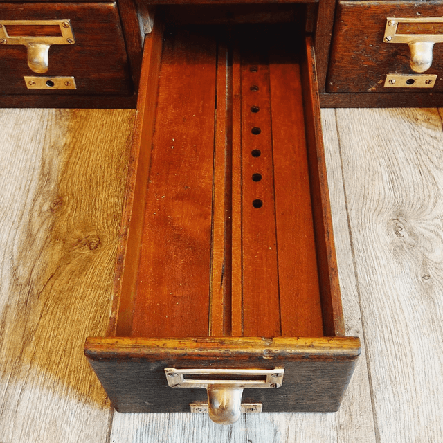 Oak Library Drawers SOLD! 