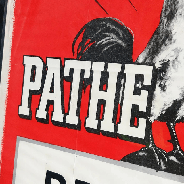 Pathe News Theatre Poster (Britian To Vote) SOLD! 