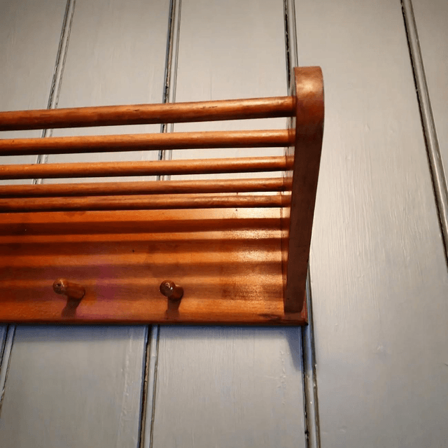 Mid Century Coat & Hat Shelf SOLD! 