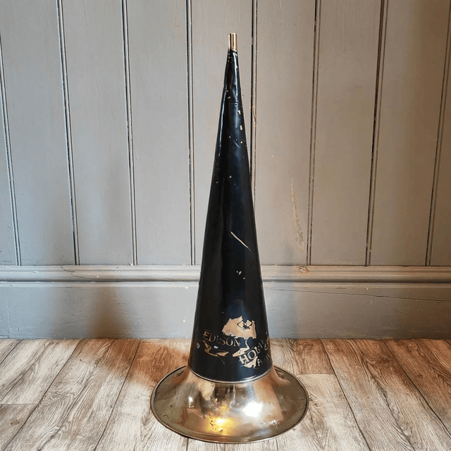 Large Edison phonograph Horn