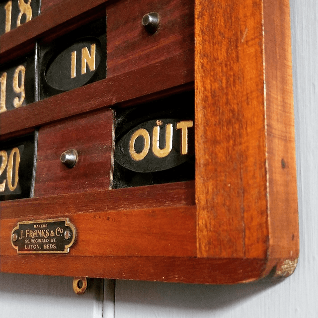 Antique Hotel Indicator SOLD!