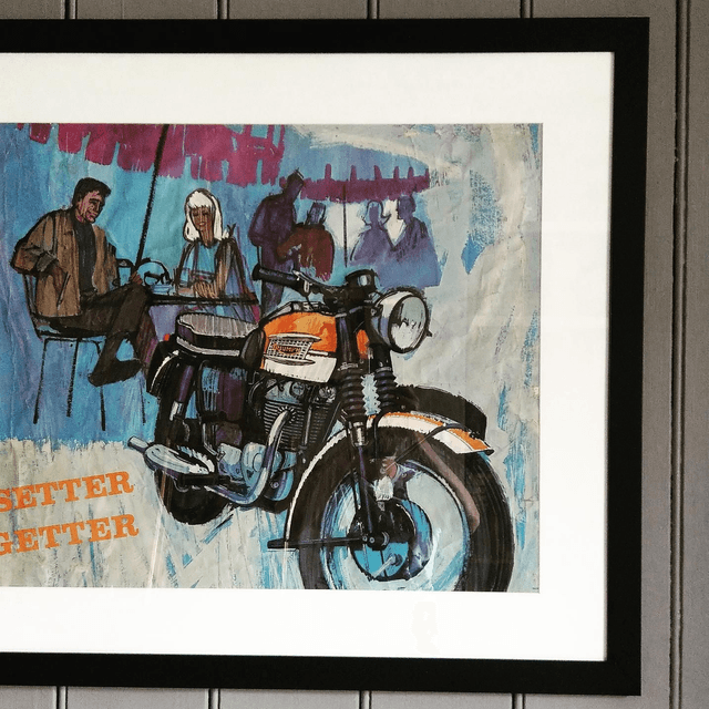 Original Triumph Poster