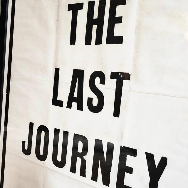 Pathe News Theatre Poster (King george's last journey)
