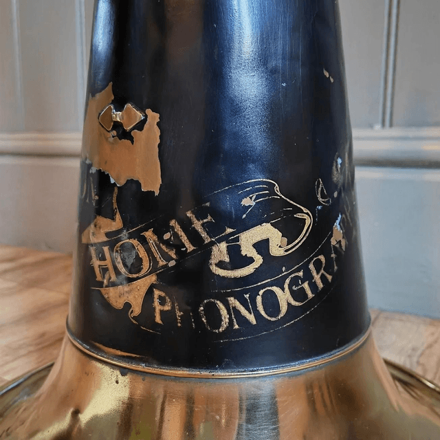 Large Edison phonograph Horn