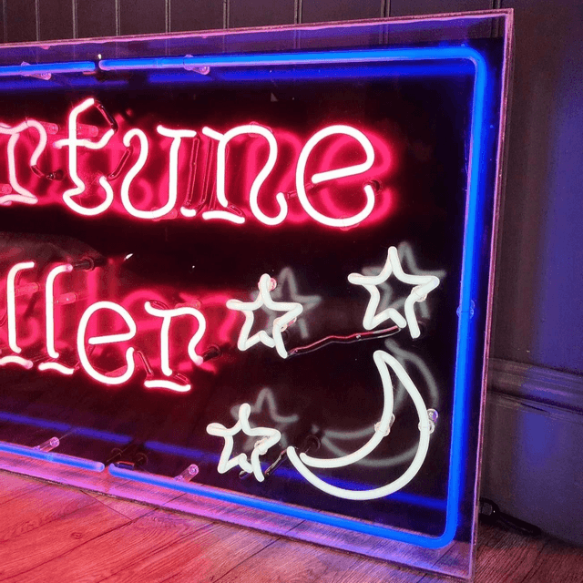 Fortune teller neon sign SOLD! 