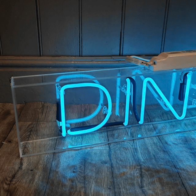 Vintage diner neon sign 