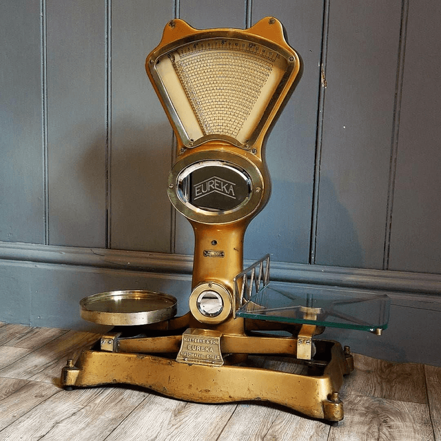 Antique Eureka Brass Scales