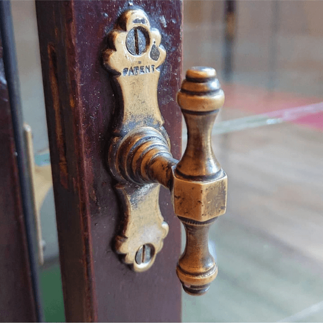 Edwardian Mahogany Shop Display Cabinet