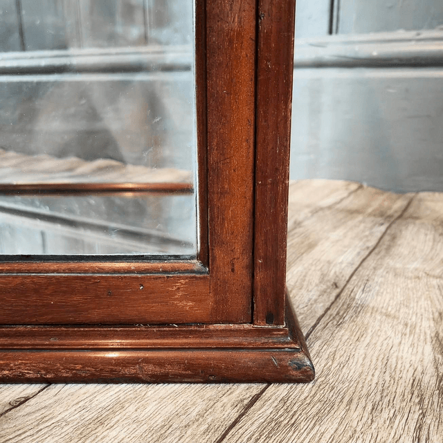 Antique Countertop Display Cabinet 
