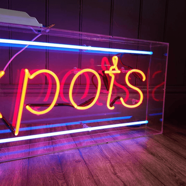 Jackpots Neon Sign