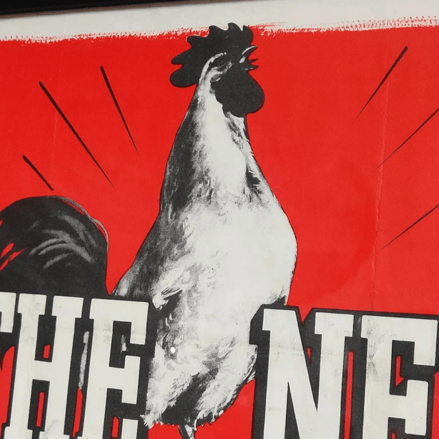 Pathe News Theatre Poster (The Cup Final)