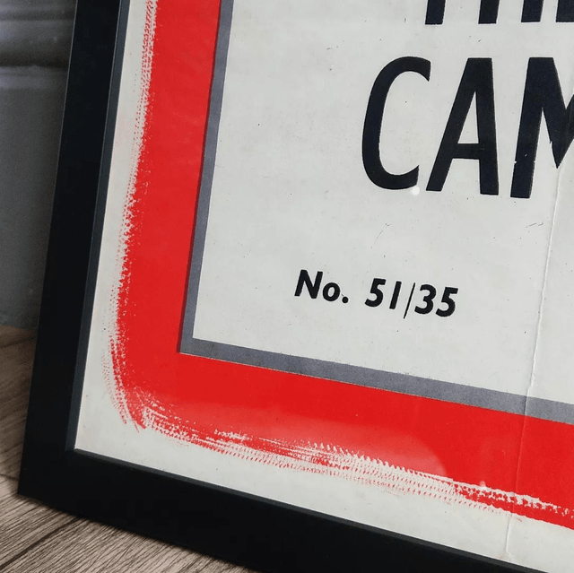 Pathe News Theatre Poster (The Cup Final)