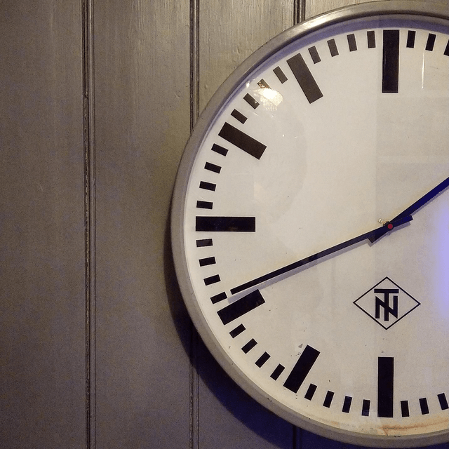 Large Telenorma Station Clock SOLD! 