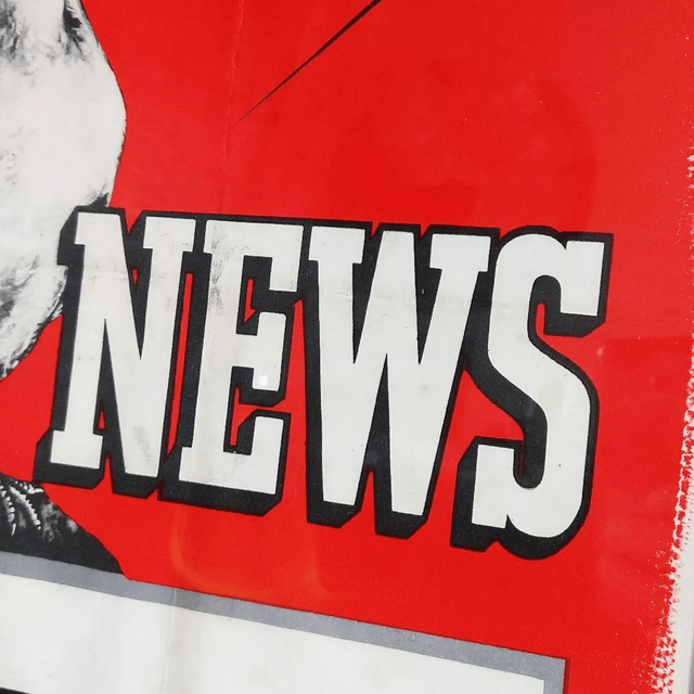 Pathe News Theatre Poster (The Cup Final)