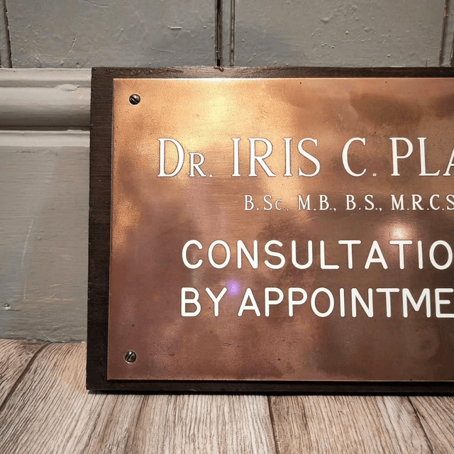 Copper Consultations sign
