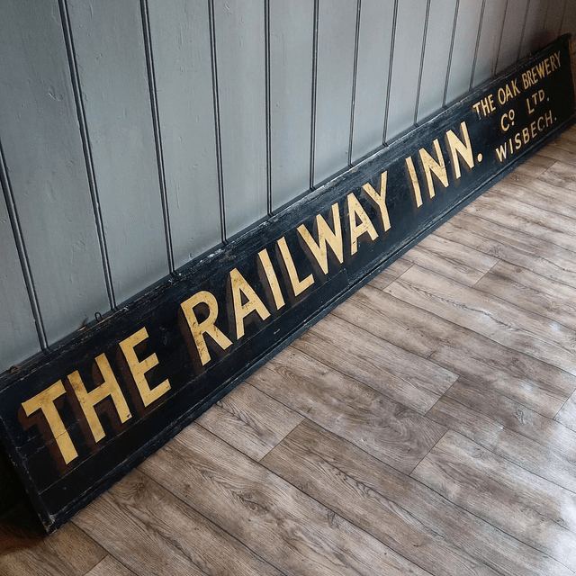 The Railway Inn Sign