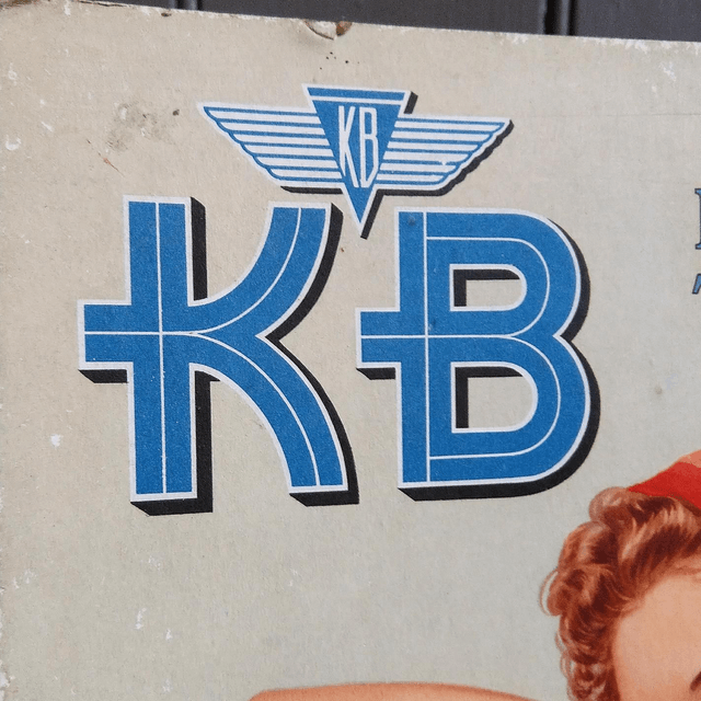 1940's KB Radio & Television Advertising Woman