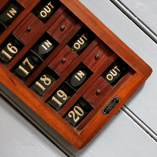 Antique Hotel Indicator SOLD!
