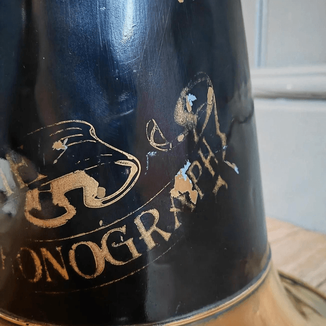 Large Edison phonograph Horn