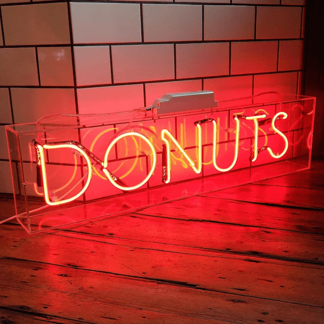 Donut's Neon Sign SOLD! 