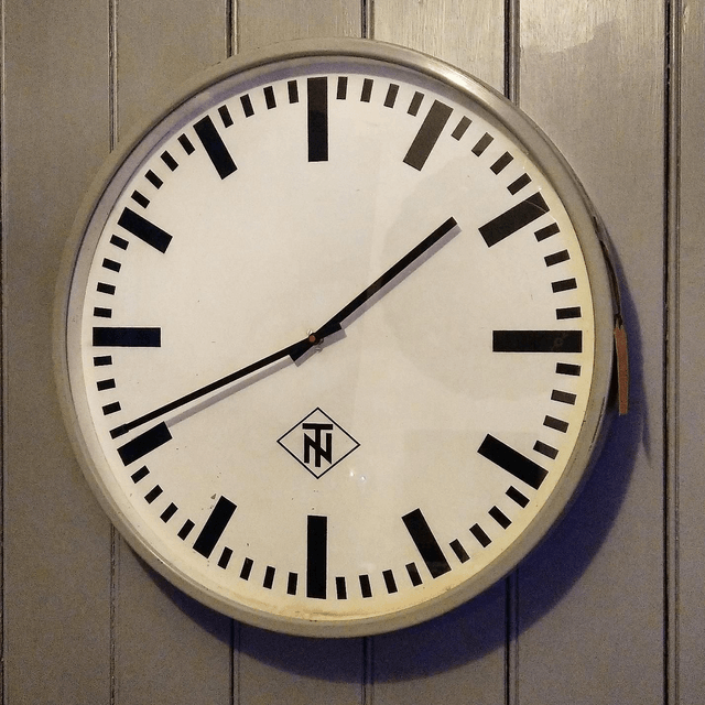 Large Telenorma Station Clock SOLD! 