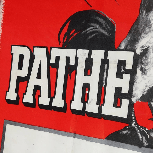 Pathe News Theatre Poster (The Cup Final)