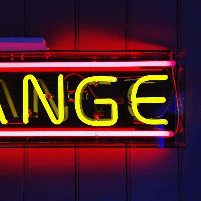 Change Neon Sign