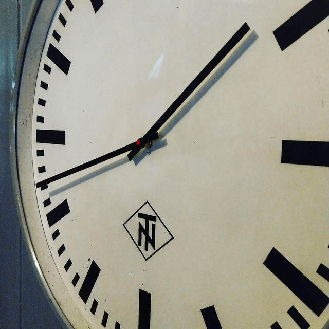 Large Telenorma Station Clock SOLD! 