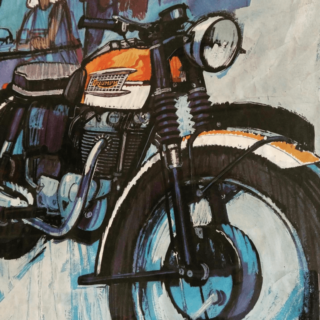 Original Triumph Poster