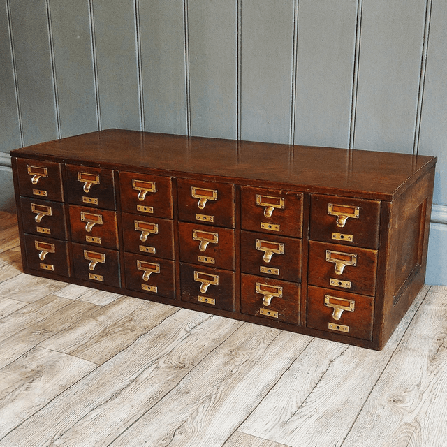 Oak Library Drawers SOLD! 