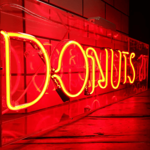Donut's Neon Sign SOLD! 