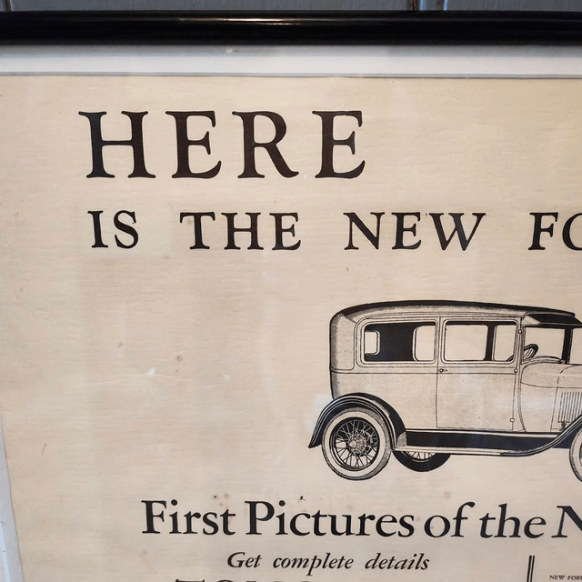 Ford Model A Poster 