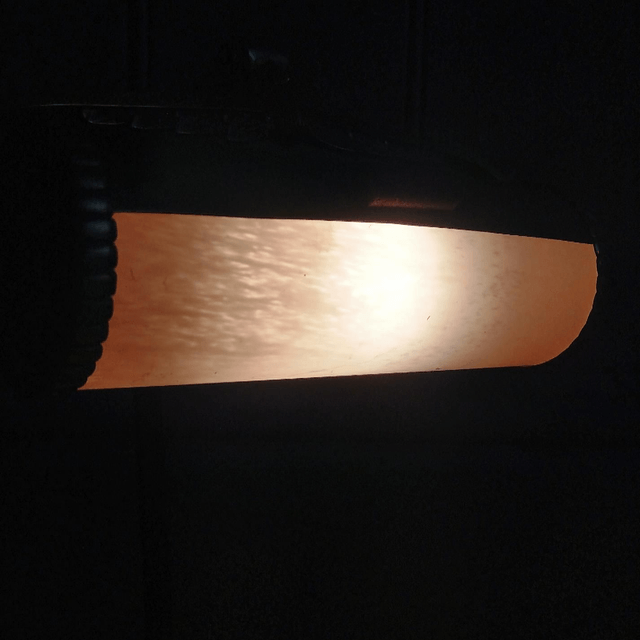 Brass Art Nouveau Lamp