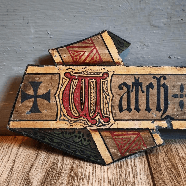 Watch And Pray Sign SOLD! 