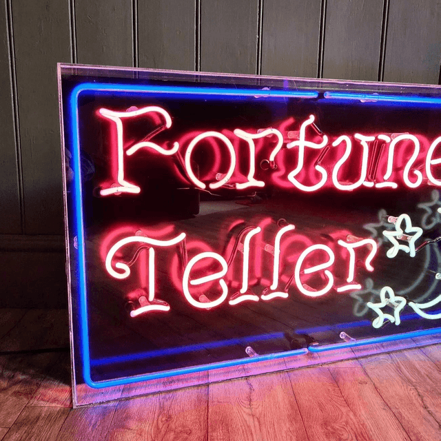 Fortune teller neon sign SOLD! 