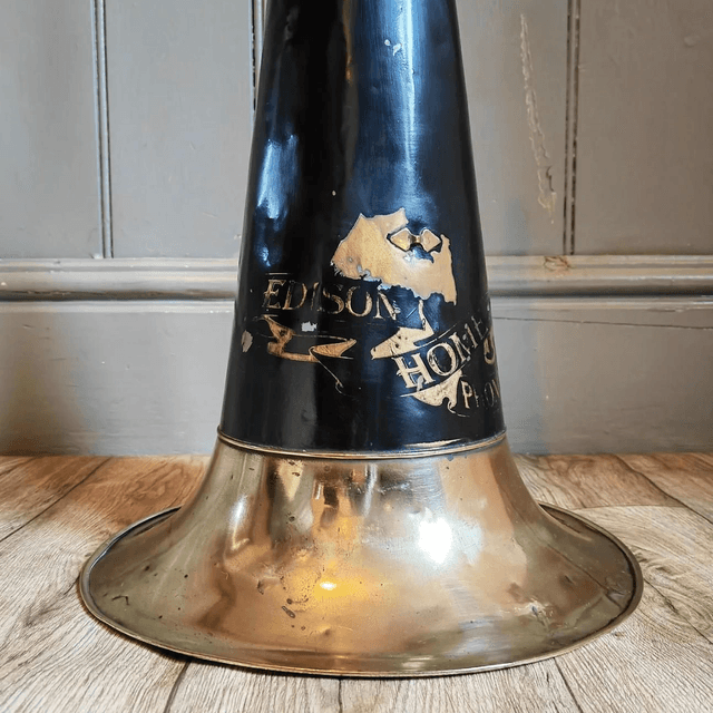 Large Edison phonograph Horn