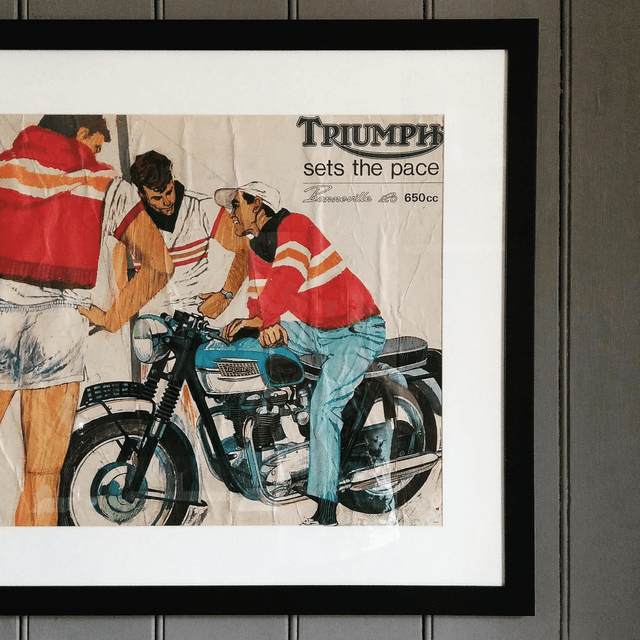 Original Triumph Poster