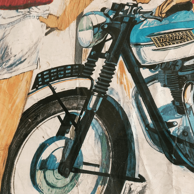 Original Triumph Poster