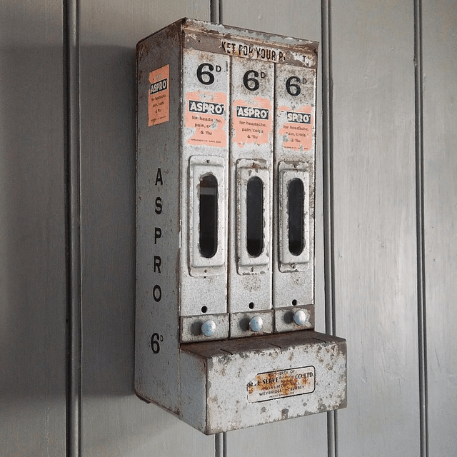 Aspro Aspirin Dispening Machine