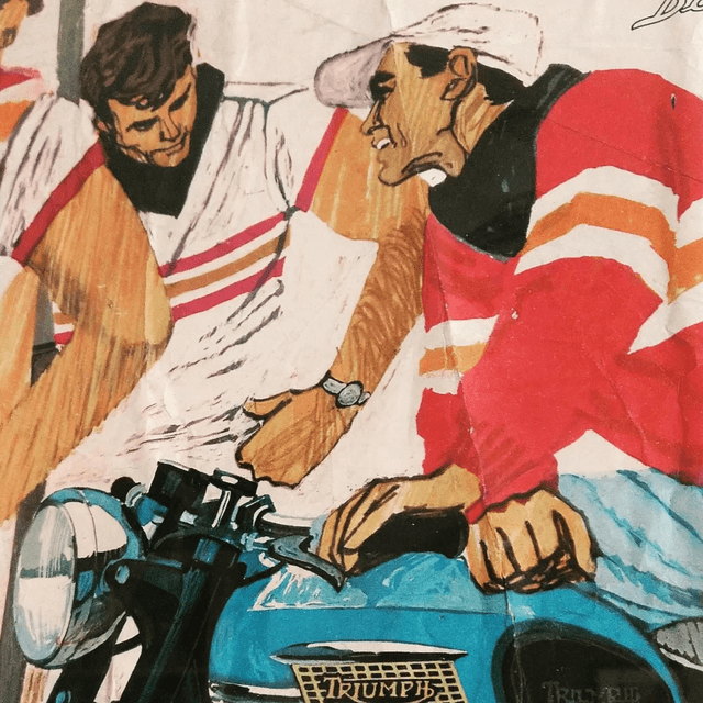 Original Triumph Poster