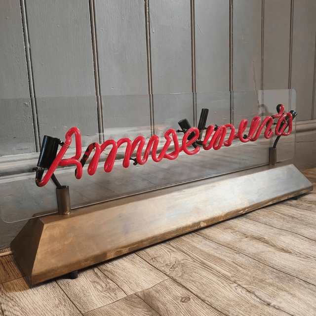 Amusements Neon Sign SOLD! 