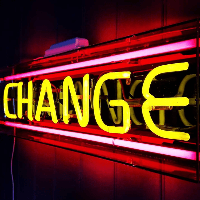 Change Neon Sign